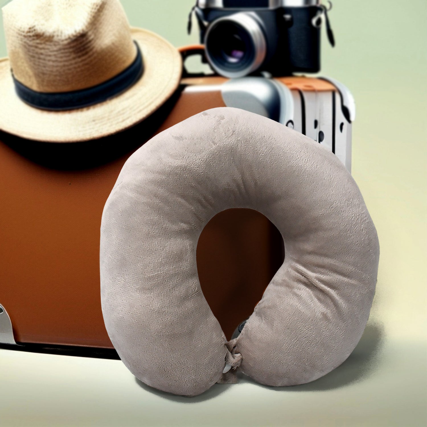 Soft Neck Pillow for Car, Home, Airplane Travel, Travel Neck Pillow for Sleeping & Travel Essentials for Neck Rest Multipurpose Comfortable Head Rest Neck Holder Pillow (1 Pc) Soft Neck Pillow for Car, Home, Airplane Travel, Travel Neck Pillow for Sleeping & Travel Essentials for Neck Rest Multipurpose Comfortable Head Rest Neck Holder Pillow (1 Pc)